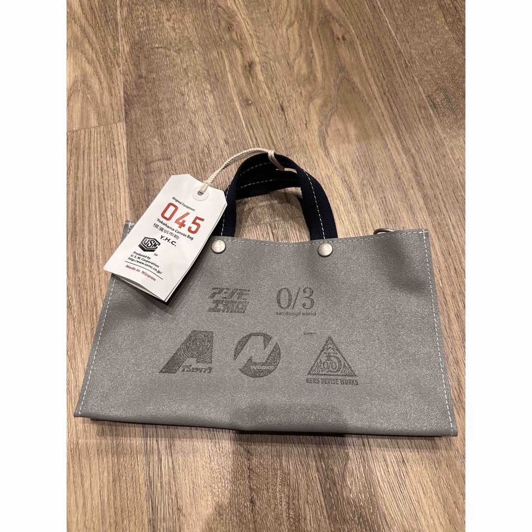 045 横浜帆布鞄 Yokohama Canvas Bag 未使用品