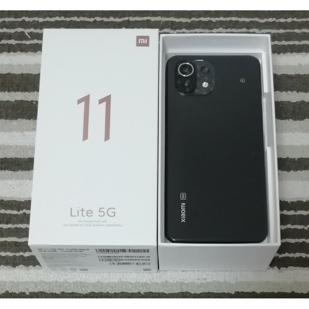 Xiaomi Mi 11 Lite 5G SIMフリー トリュフブラック-