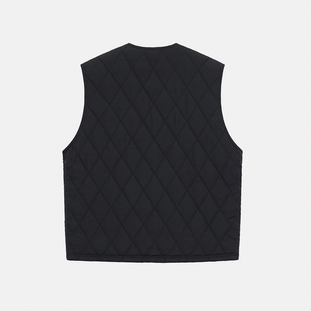 サイズ L STUSSY Quilted Liner Vest キルティング