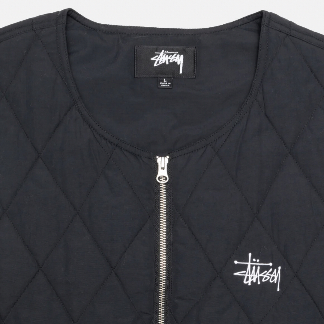 STUSSY(ステューシー)のstussy キルティングベスト メンズのトップス(ベスト)の商品写真