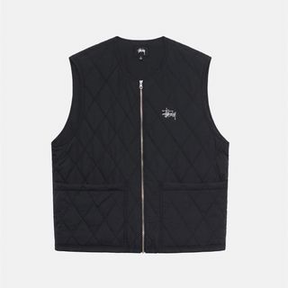 STUSSY - stussy キルティングベストの通販 by shop|ステューシーなら