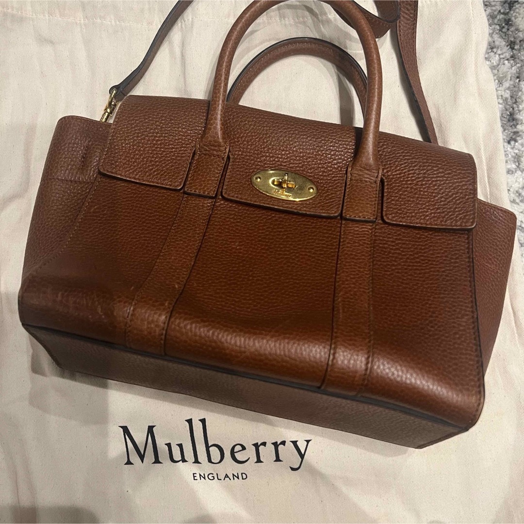 MULBERRY ベイズウォーター　ブラウン | フリマアプリ ラクマ