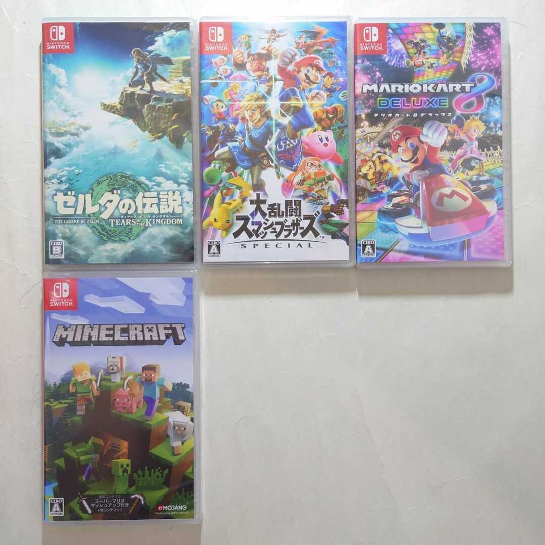 Nintendo Switch ソフト 4本セットエンタメ/ホビー