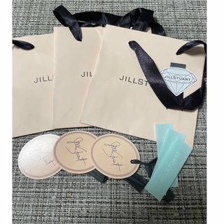 ジルスチュアート(JILLSTUART)のジルスチュアート　ミニショッパー　タグ　シール各3点セット　プレゼントにも便利(ショップ袋)