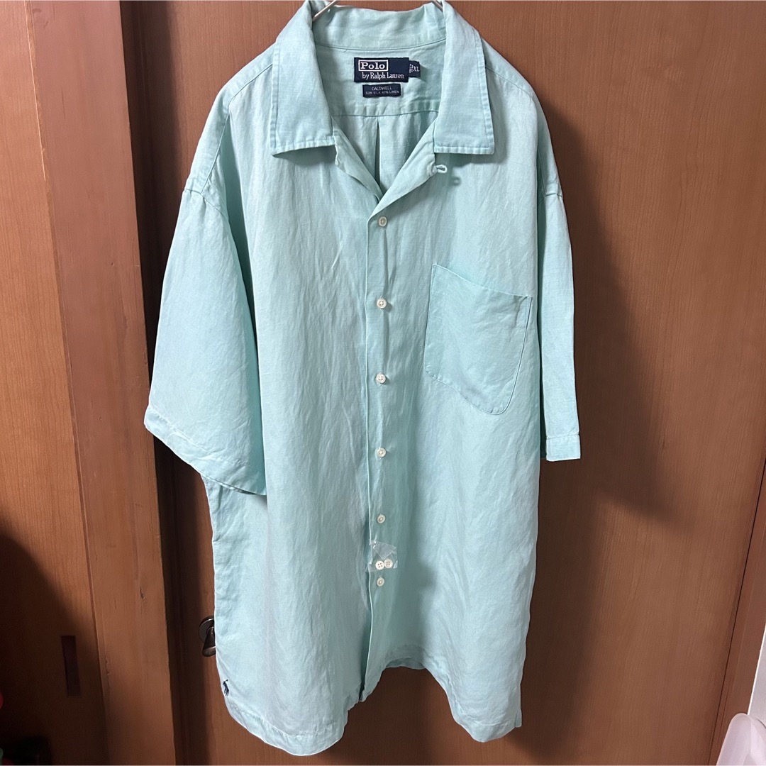 POLO RALPH LAUREN - 【未使用?】90s ラルフローレン オープンカラー