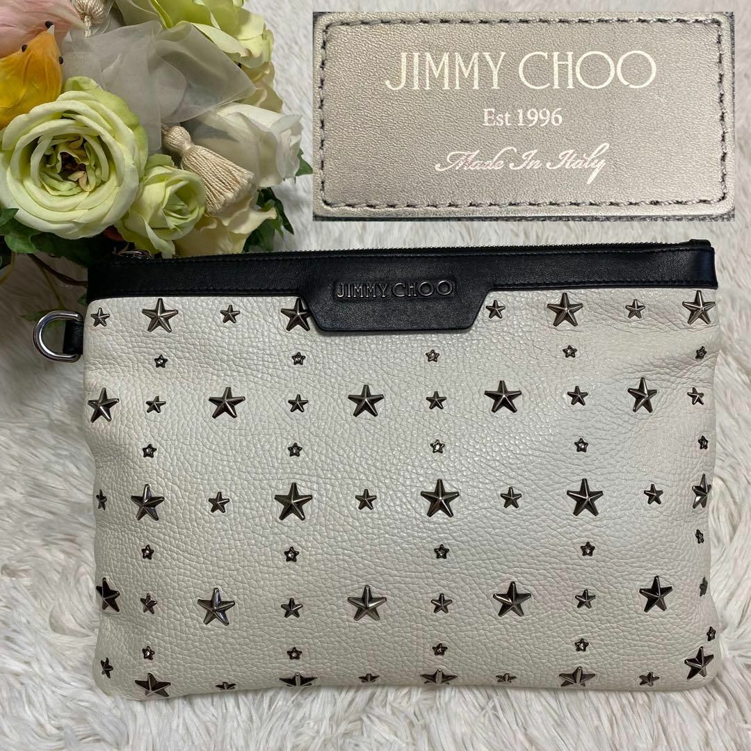 ジミーチュウ　クラッチバッグ　極美品　JIMMY CHOO 最終値下げ