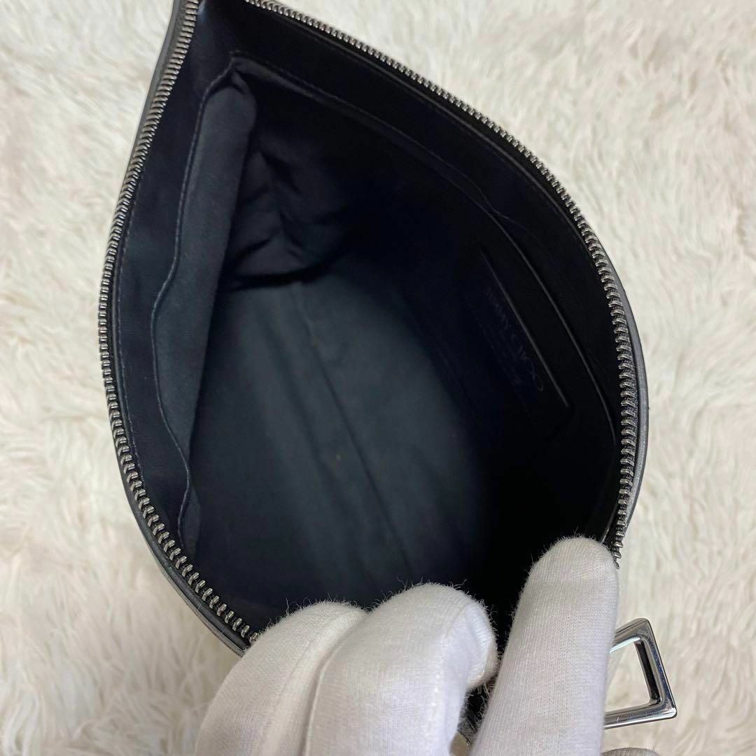 美品✨ ジミーチュウ デレク クラッチバッグ セカンド スター レザー
