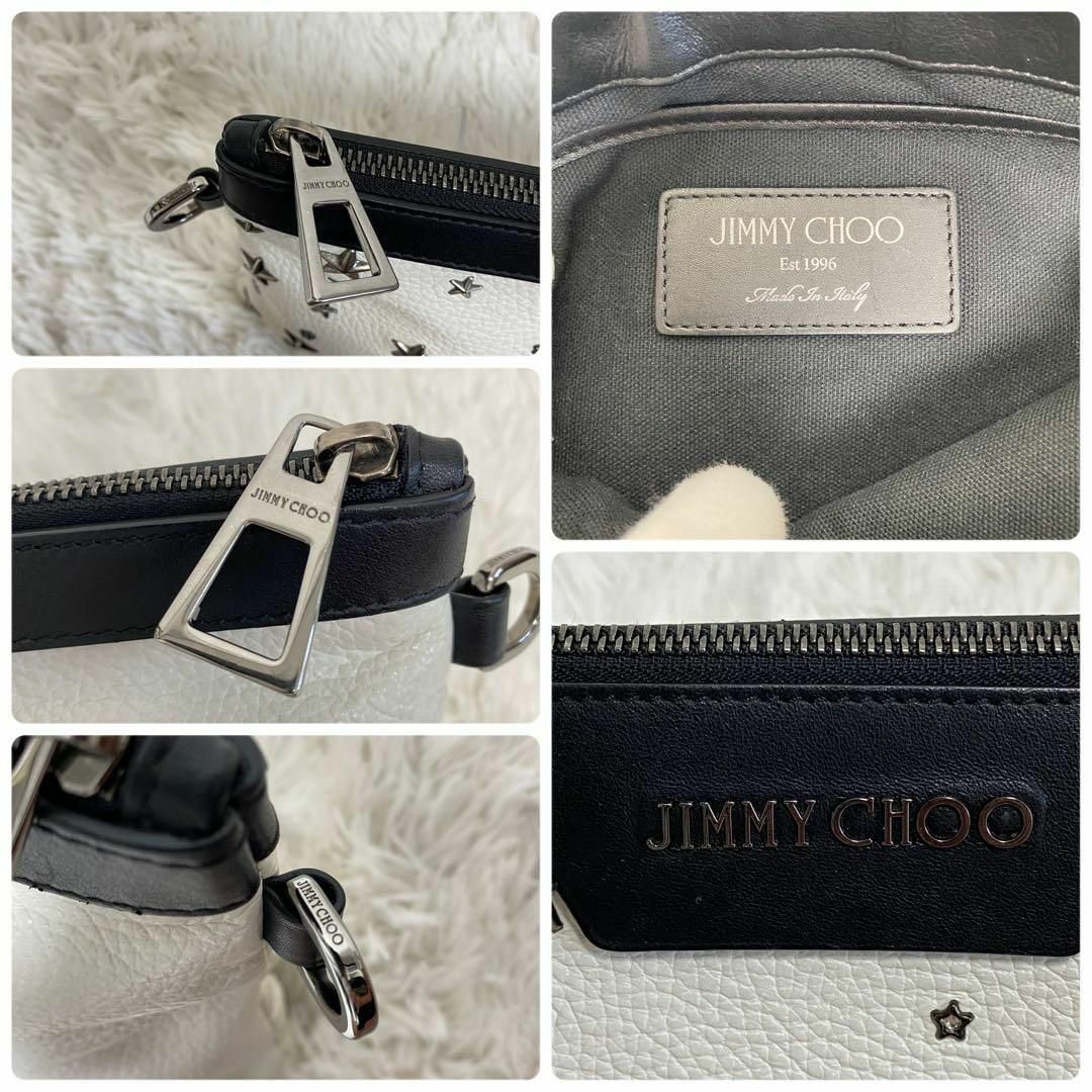 JIMMY CHOO ジミーチュウ クラッチバッグ 　ファスナータイプ　美品