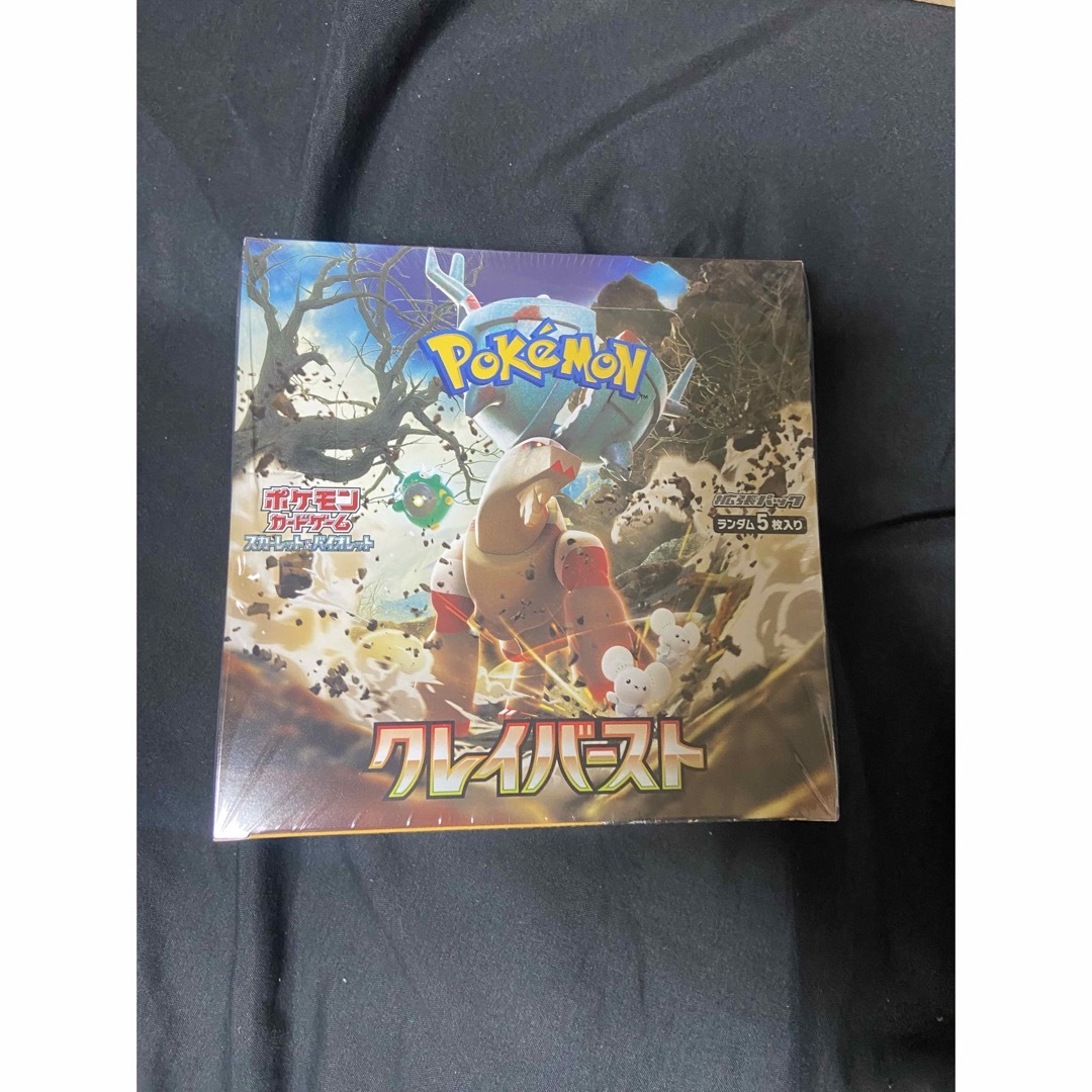ポケモンカードゲーム クレイバースト1BOXシュリンク付き-