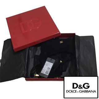 ドルチェアンドガッバーナ(DOLCE&GABBANA)の【新品】 ドルチェ&ガッバーナ ガーターベルト ストッキング 2点セット(タイツ/ストッキング)