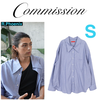 【COMMISSION】Board Shirt in Pinstripe S(シャツ)
