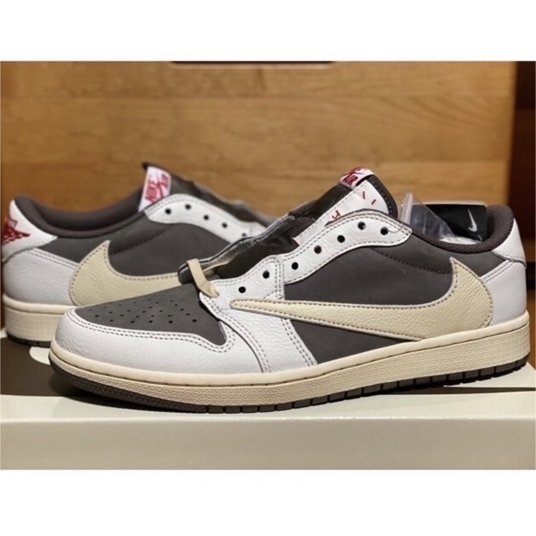 Jordan Brand(NIKE) - Travis Scott Nike AJ1 Low リバース Jordan Brand(NIKE) - Travis Scott Nike AJ1 Low リバース