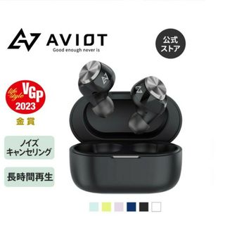 ワイヤレスイヤホン ノイズキャンセリング AVIOT TE-D01v(ストラップ/イヤホンジャック)