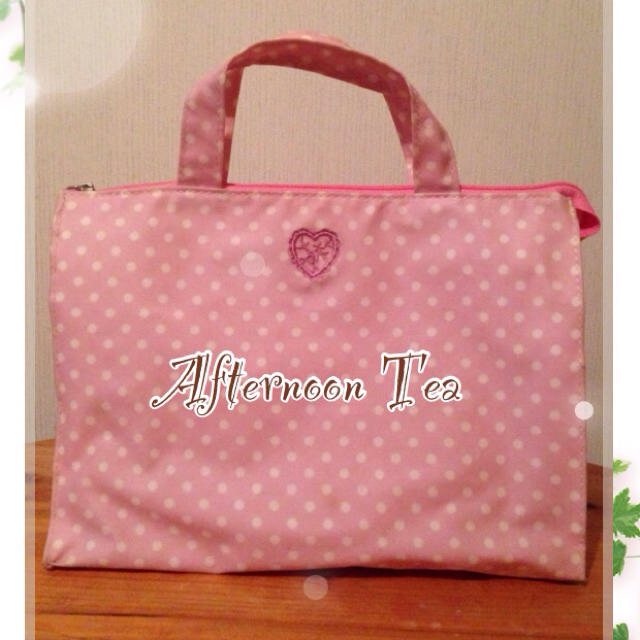 AfternoonTea(アフタヌーンティー)のAfternoon Tea 水玉トート☻ レディースのバッグ(トートバッグ)の商品写真