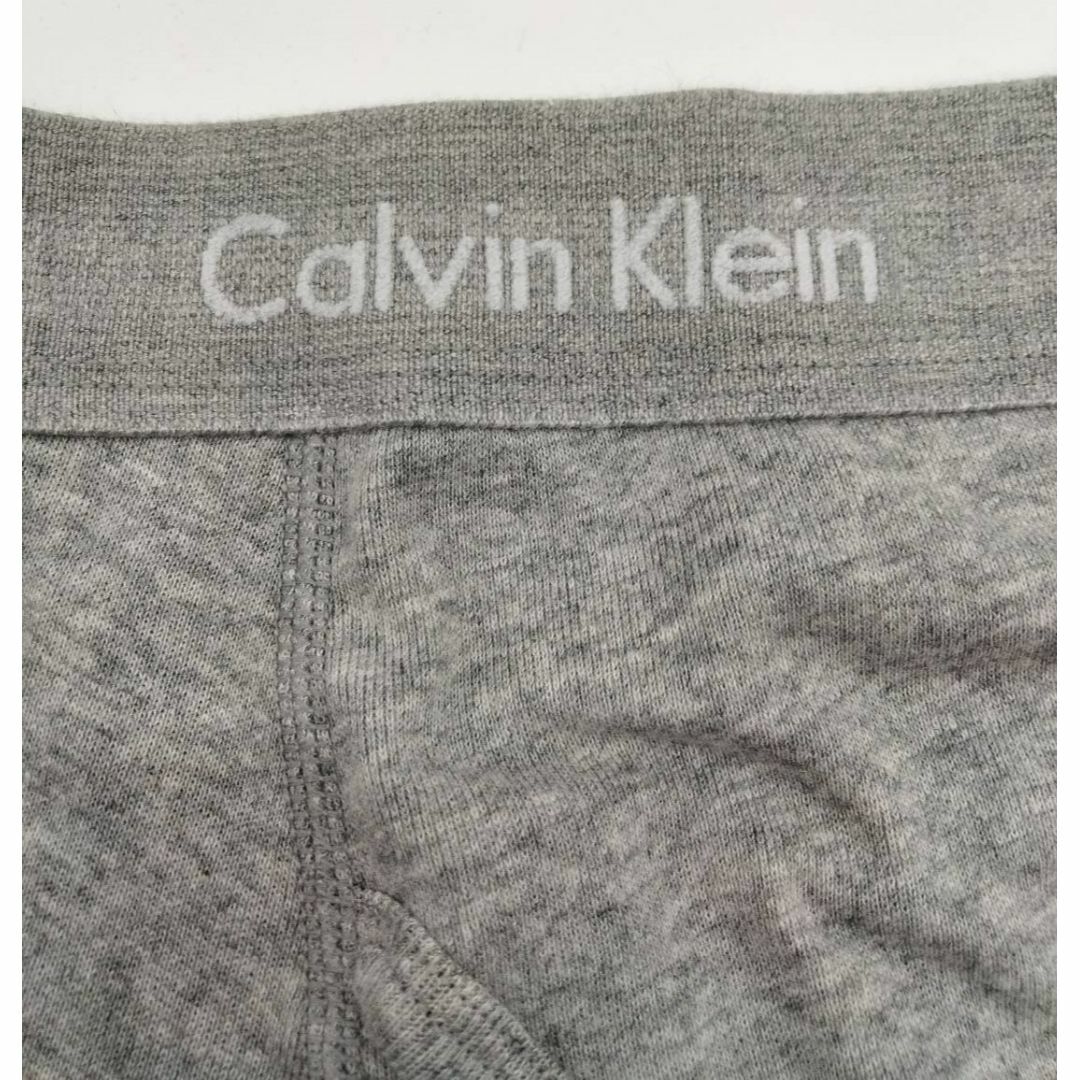 Calvin Klein(カルバンクライン)の【Lサイズ】カルバンクライン ボクサーパンツ グレイ 1枚 100％コットン メンズのアンダーウェア(ボクサーパンツ)の商品写真