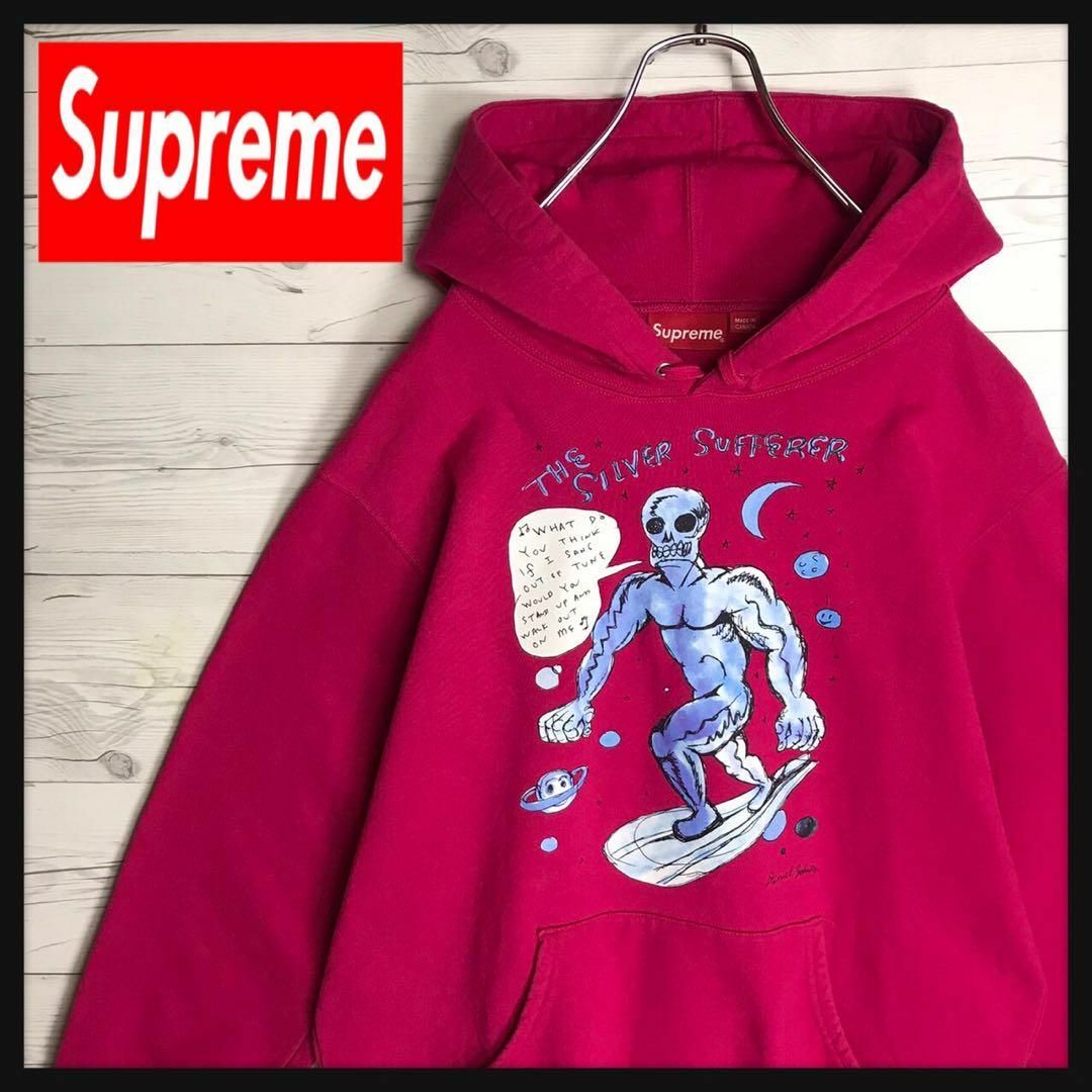 【入手困難Lサイズ】Supreme ダニエルジョンストン ビッグロゴ パーカー