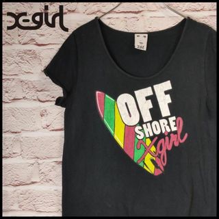 エックスガール(X-girl)のX-girl　エックスガール　トップス　Tシャツ　サーフィン(Tシャツ(半袖/袖なし))