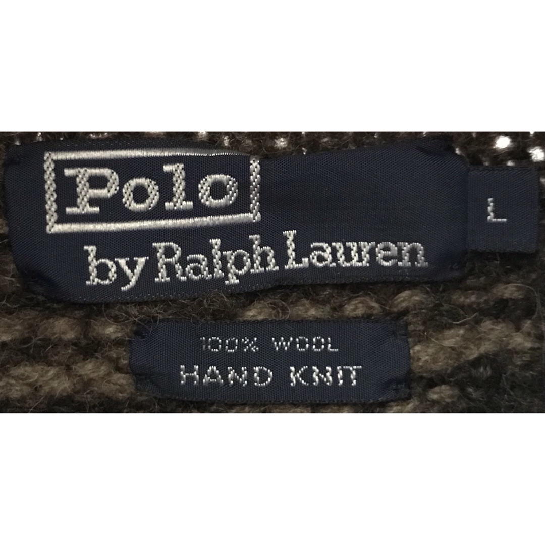 POLO RALPH LAUREN(ポロラルフローレン)の最高のネイティブ柄&ケーブル編み ラルフローレン タートルネック ニットセーター メンズのトップス(ニット/セーター)の商品写真