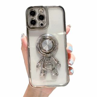 iPhone 13 Pro Max ケース リング付き 可愛い クリア キャラク(その他)