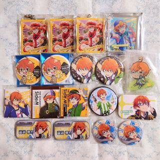 バンダイナムコエンターテインメント(BANDAI NAMCO Entertainment)のアイドルマスターSideM 蒼井享介 グッズセット(バッジ/ピンバッジ)