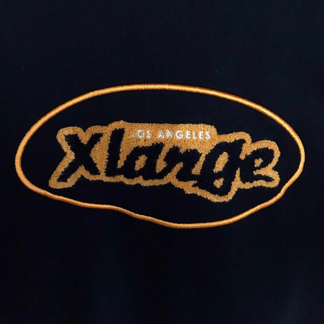 XLARGE(エクストララージ)の【ばんばんざいみゆ着用モデル】XLARGE パイルロゴ 切替え 希少 スウェット その他のその他(その他)の商品写真