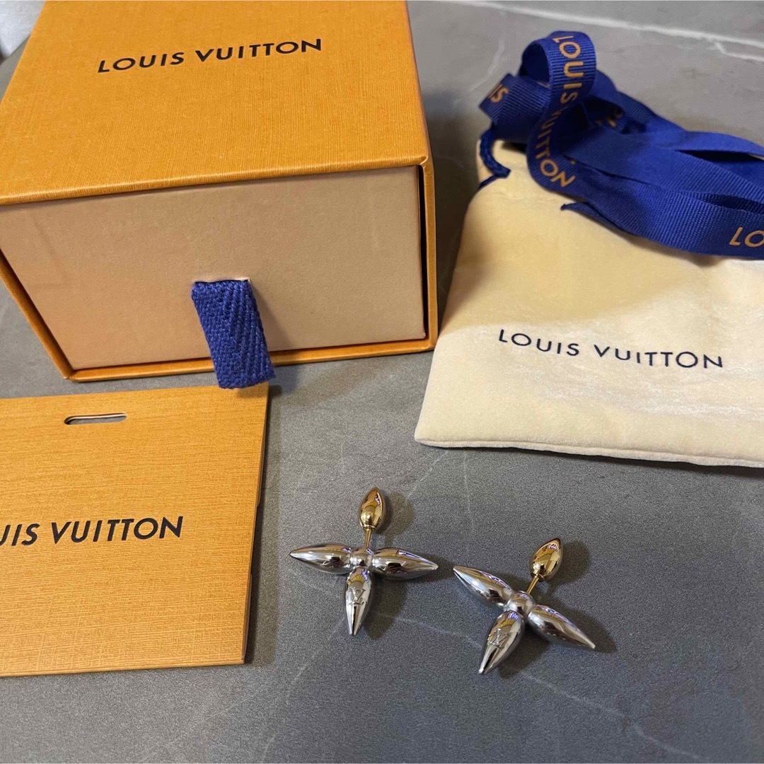 【新品】LOUIS VUITTON ピアス ブックル ドレイユ・ルイゼット