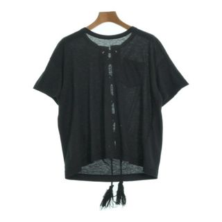 サカイ(sacai)のsacai サカイ Tシャツ・カットソー 1(S位) 黒系 【古着】【中古】(カットソー(半袖/袖なし))