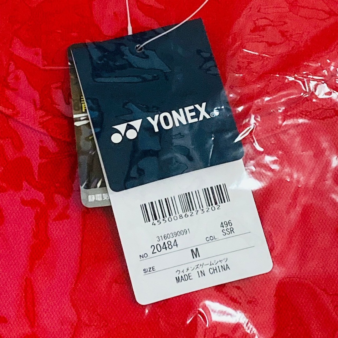 YONEX YONEXヨネックス ウィメンズ シャツ SizeM赤系 20484の通販 by sereno ｜ヨネックスならラクマ