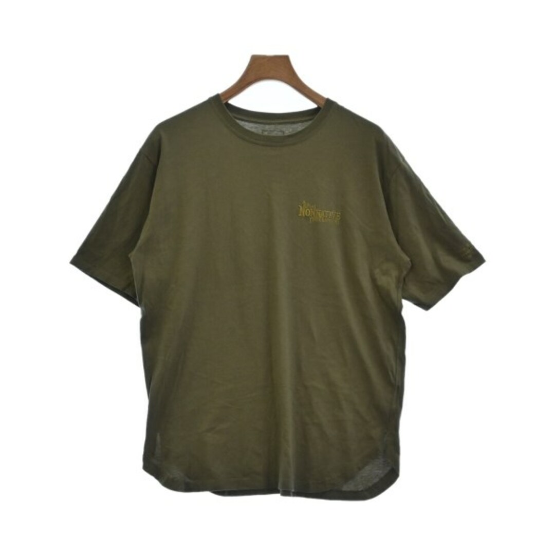 nonnative(ノンネイティブ)のnonnative ノンネイティヴ Tシャツ・カットソー 1(S位) カーキ 【古着】【中古】 メンズのトップス(Tシャツ/カットソー(半袖/袖なし))の商品写真