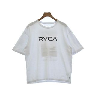 ルーカ(RVCA)のRVCA ルーカ Tシャツ・カットソー F 白 【古着】【中古】(Tシャツ/カットソー(半袖/袖なし))