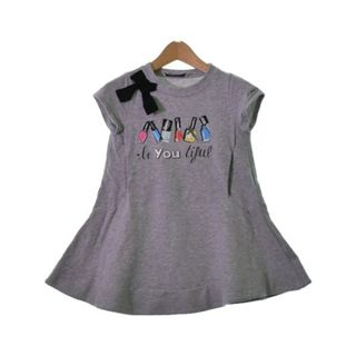 シモネッタ(Simonetta)のsimonetta シモネッタ ワンピース（その他） 100 グレー 【古着】【中古】(ワンピース)