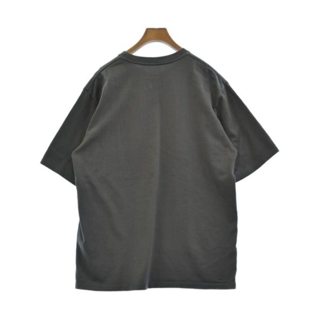 Graphpaper グラフペーパー Tシャツ・カットソー 4(XL位) グレー半袖柄