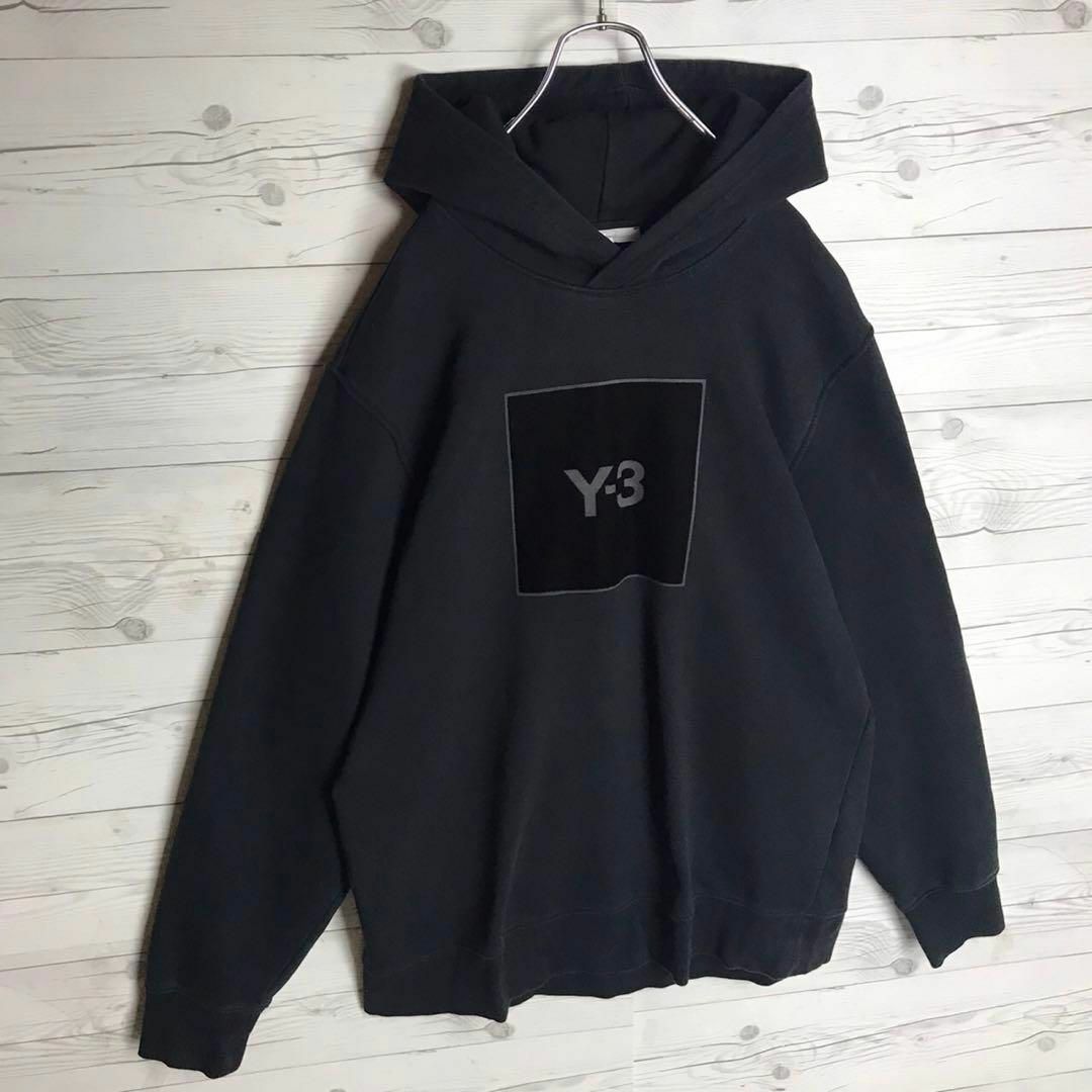 【即完売モデルXL】Y-3 刺繍ロゴ ビッグロゴ 即完売 入手困難 パーカー