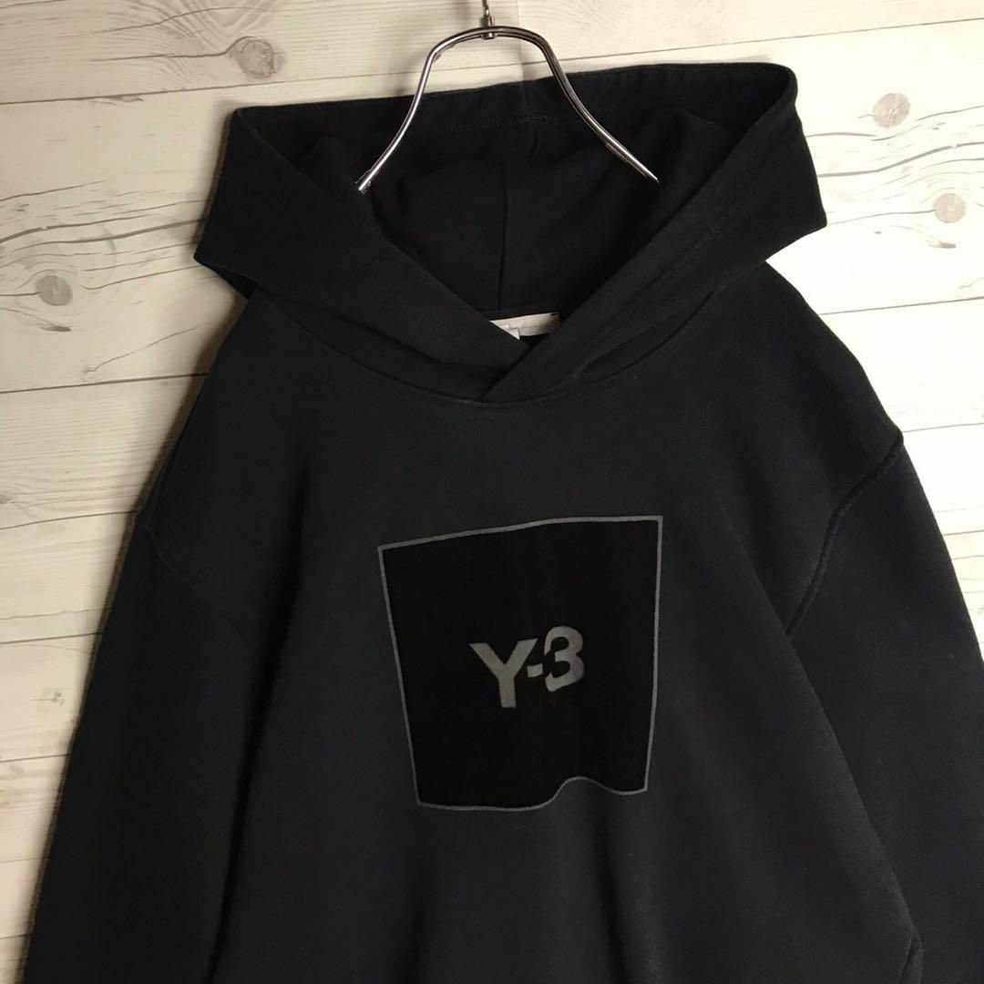 【即完売モデルXL】Y-3 刺繍ロゴ ビッグロゴ 即完売 入手困難 パーカー