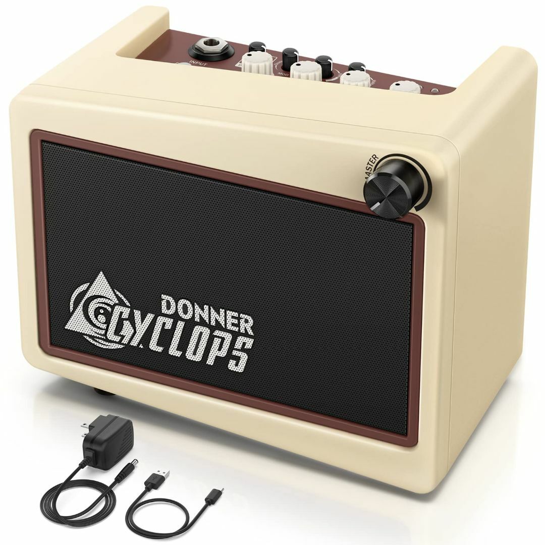 Donner ミニギターアンプ 5W 7種類アンプモデル モデリングアンプ コン