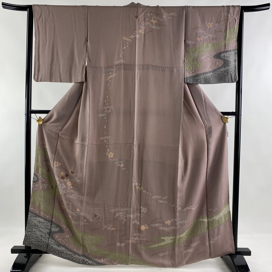 訪問着 身丈164cm 裄丈64cm 正絹 秀品 【中古】の通販 by バイセル ...