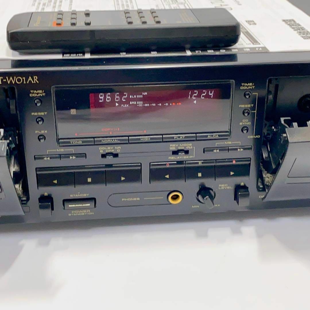 PIONEER T-W01AR ダブルカセット T-WD5Rの姉妹機 - ポータブルプレーヤー