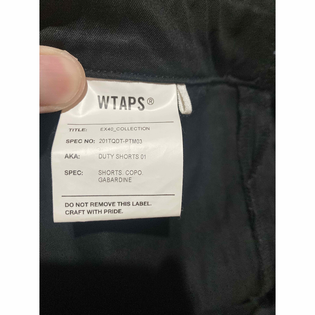 W)taps(ダブルタップス)のwtaps ショートパンツ　黒　L メンズのパンツ(ショートパンツ)の商品写真