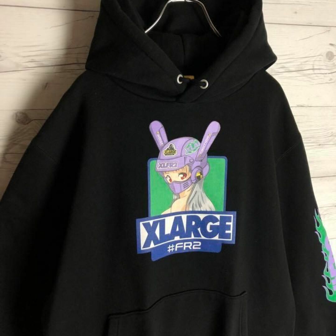 最高デザイン】 FR2 XLARGE 限定コラボ 即完売モデル 希少 パーカー-