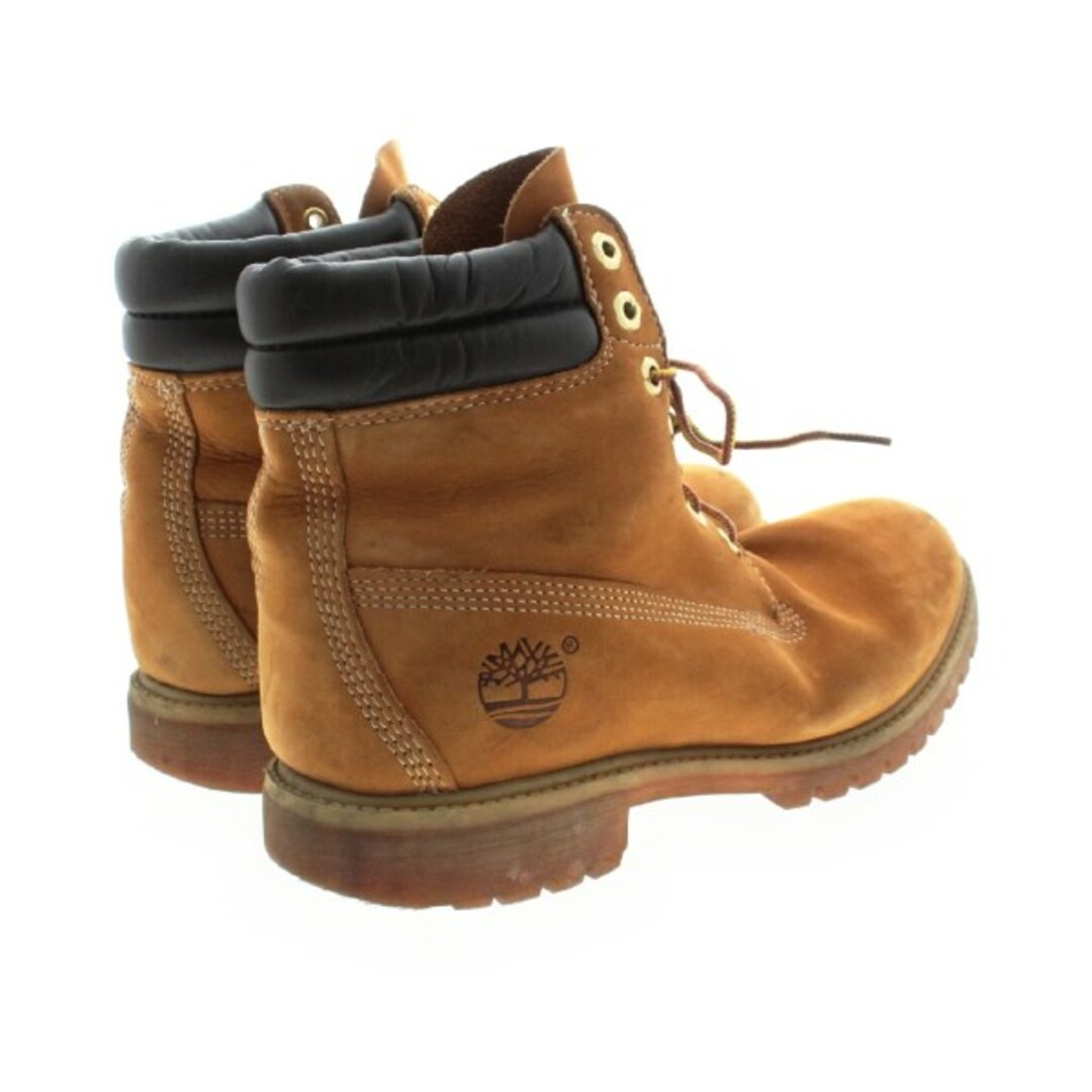 Timberland(ティンバーランド)のTimber Land ティンバーランド ブーツ 26cm キャメルx黒 【古着】【中古】 メンズの靴/シューズ(ブーツ)の商品写真