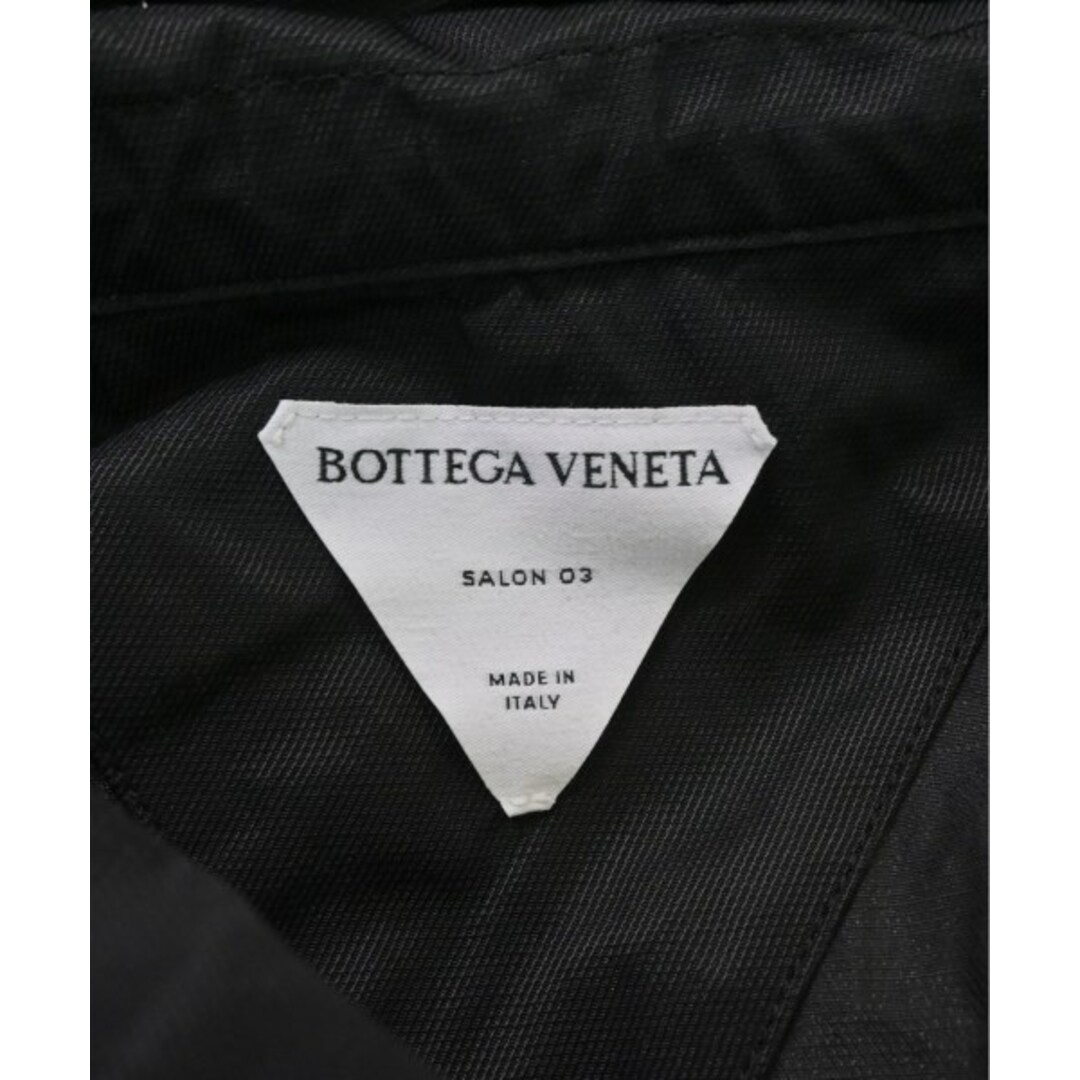 Bottega Veneta(ボッテガヴェネタ)のBOTTEGA VENETA ボッテガベネタ モッズコート S 黒 【古着】【中古】 メンズのジャケット/アウター(モッズコート)の商品写真