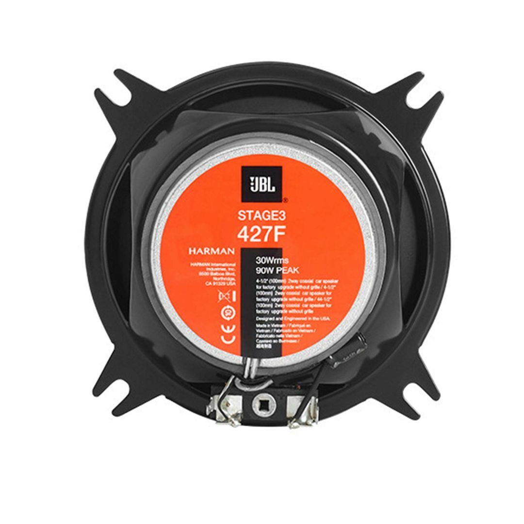 JBL Stage 3427F - 4インチ 2ウェイカーオーディオスピーカー