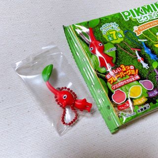 バンダイ(BANDAI)のPIKMIN ピクミン マスコット ＆ フルーツグミ 全7種 グミ付き(ゲームキャラクター)