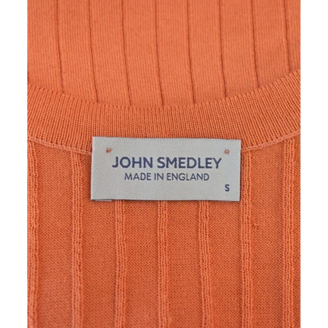 JOHN SMEDLEY ジョンスメドレー ニット・セーター S オレンジ