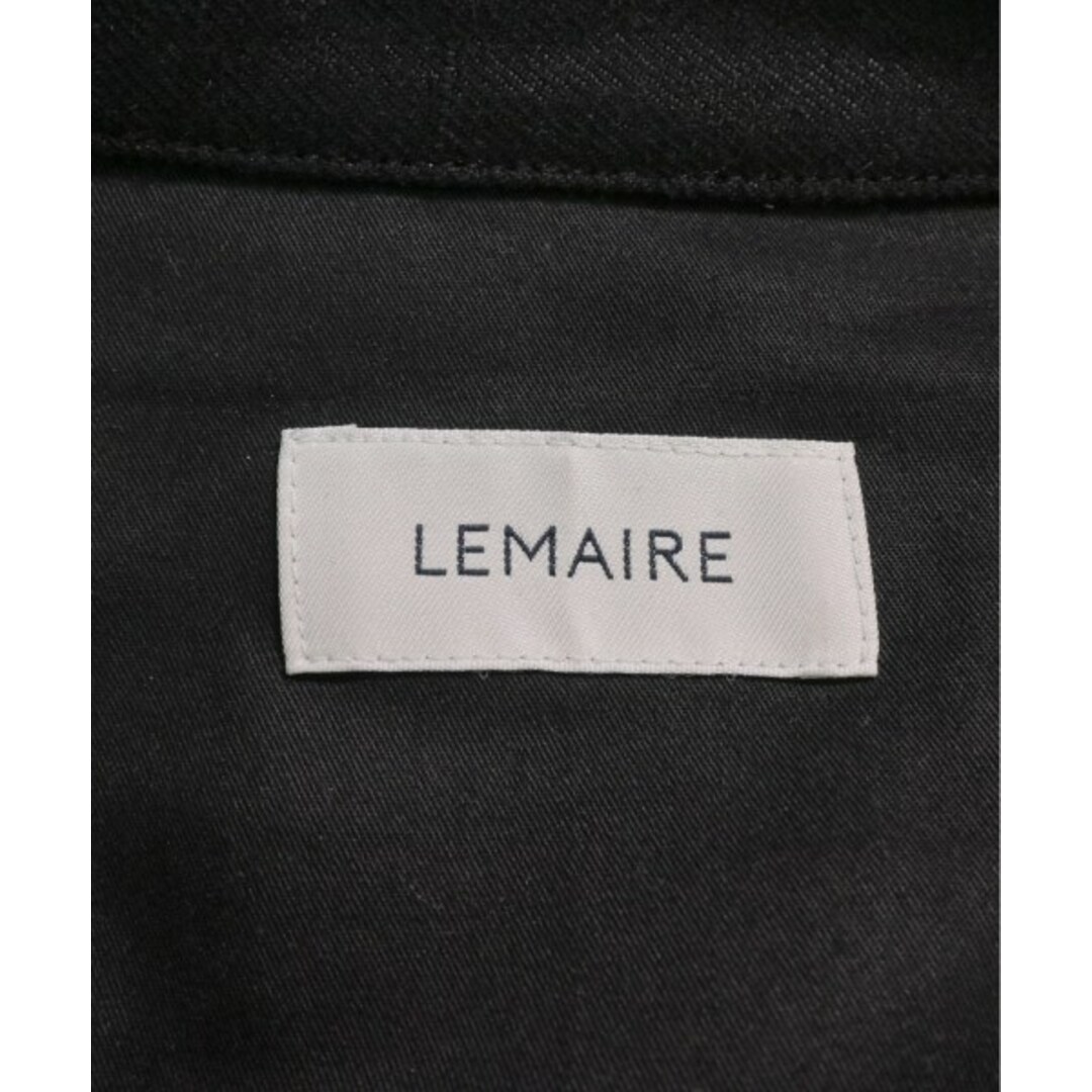 LEMAIRE ルメール カジュアルシャツ 34(XXS位) 黒