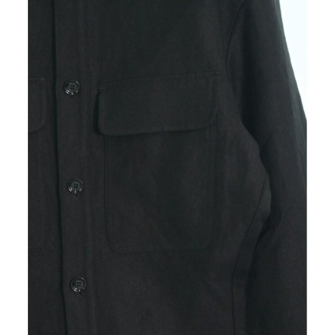 LEMAIRE ルメール カジュアルシャツ 34(XXS位) 黒