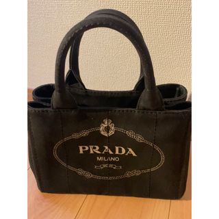 プラダ(PRADA)のプラダ　カナパ  ブラック(ハンドバッグ)