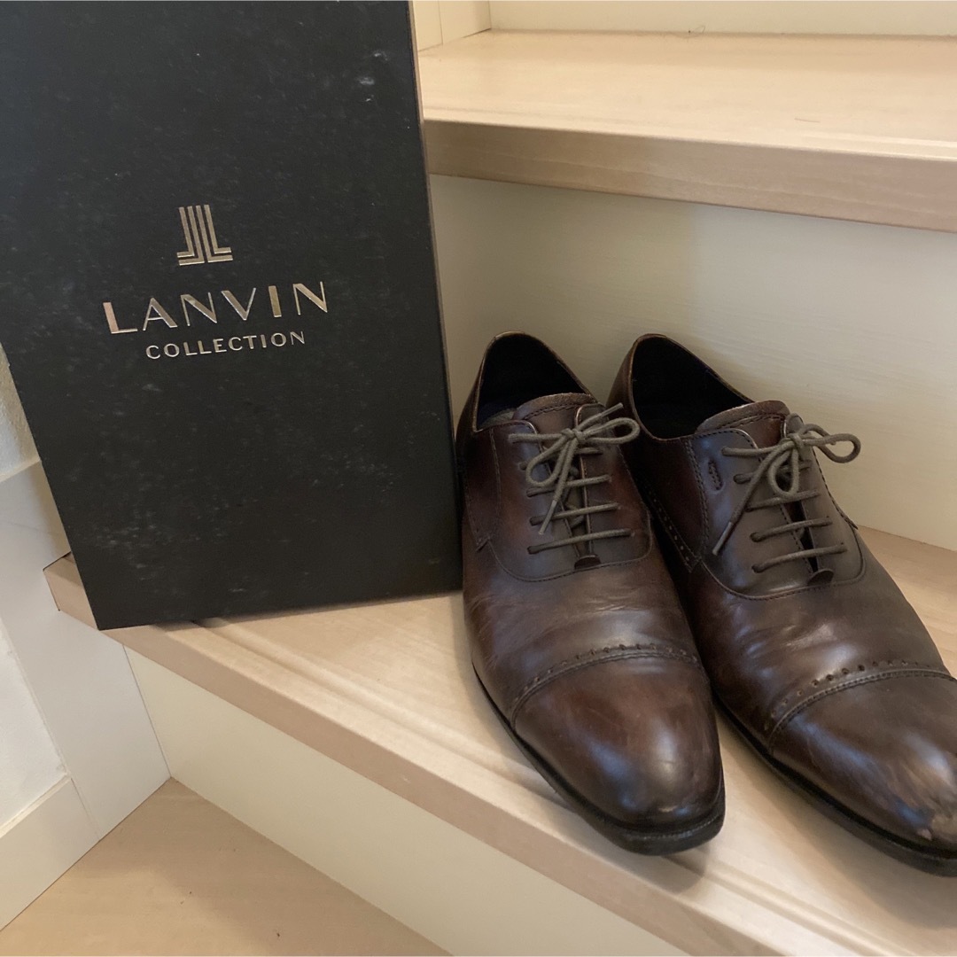LANVIN ビジネス革靴
