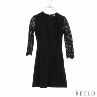 ジャストカヴァリ(Just Cavalli)の ワンピース レース ブラック(ひざ丈ワンピース)