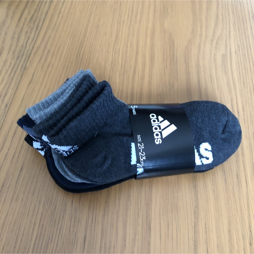 コストコ♪　adidas アディダス　靴下 ソックス　5足セット② 21〜23